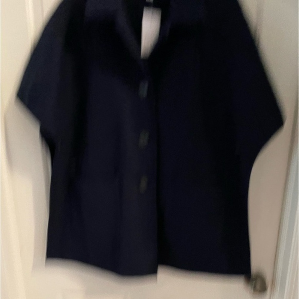 Croft and Barrow size small poncho.